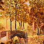 Картина янтарная "Осень" 78х58 см, фотография 3. Интернет-магазин ЛАВКА ПОДАРКОВ
