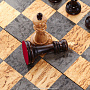 Шахматы складные из карельской березы 48х24 см, фотография 8. Интернет-магазин ЛАВКА ПОДАРКОВ
