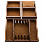 Деревянная шкатулка 2-ух уровневая, фотография 4. Интернет-магазин ЛАВКА ПОДАРКОВ