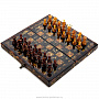 Шахматы с инкрустацией из янтаря и янтарными фигурами "Африка", фотография 11. Интернет-магазин ЛАВКА ПОДАРКОВ