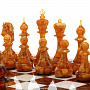 Шахматы с полем из камня и фигурами из янтаря, фотография 2. Интернет-магазин ЛАВКА ПОДАРКОВ