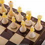 Шахматный ларец с янтарными фигурами 37х37 см, фотография 12. Интернет-магазин ЛАВКА ПОДАРКОВ