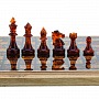 Шахматы с янтарными фигурами 28х28 см, фотография 3. Интернет-магазин ЛАВКА ПОДАРКОВ