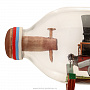 Модель в бутылке "Малый паровоз ГА 1863 г.", фотография 5. Интернет-магазин ЛАВКА ПОДАРКОВ