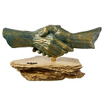 Скульптура "Сотрудничество"