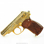 Пистолет подарочный золочёный. MAKAROV. Златоуст , фотография 6. Интернет-магазин ЛАВКА ПОДАРКОВ