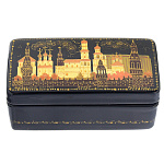 0048187/7*3см Шкатулка лаковая миниатюра Холуй"Московский Кремль"6,041