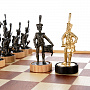 Шахматы "Бородинское сражение" 37х37 см, фотография 7. Интернет-магазин ЛАВКА ПОДАРКОВ