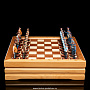 Шахматы с оловянными фигурами "ГИБДД", фотография 6. Интернет-магазин ЛАВКА ПОДАРКОВ