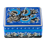 Шкатулка "Цветы". Хохлома