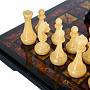 Шахматы с инкрустацией и фигурами из янтаря "Жемчужина Балтики" 42х42 см, фотография 8. Интернет-магазин ЛАВКА ПОДАРКОВ