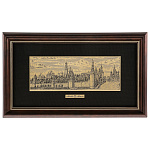 /21*40см Офорт черно-белый "Москва.Кремль. Васильевский спуск"