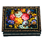 202951 ШКАТУЛКА ПРИНТ "ЦВЕТОЧНЫЕ МОТИВЫ",пионы,10*8*3,5 см