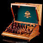 Шахматный стол из дерева "Битва на Ниле" в эксклюзивном наборе, фотография 5. Интернет-магазин ЛАВКА ПОДАРКОВ