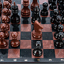 Шахматы с каменными фигурами 40х40 см, фотография 5. Интернет-магазин ЛАВКА ПОДАРКОВ