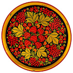 0033607 Хохлома ПАННО-ТАРЕЛКА 300*21  185803000211