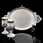 /40150056А05 Серебро 925 коньячный прибор 171,66