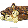 Скульптура из янтаря "Спящая кошка", фотография 3. Интернет-магазин ЛАВКА ПОДАРКОВ