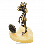 Бронзовая статуэтка "Лягушка с монетой", фотография 2. Интернет-магазин ЛАВКА ПОДАРКОВ