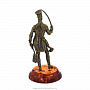 Статуэтка с янтарем "Гусар", фотография 4. Интернет-магазин ЛАВКА ПОДАРКОВ