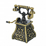 Колокольчик с янтарем "Ретро телефон", фотография 2. Интернет-магазин ЛАВКА ПОДАРКОВ