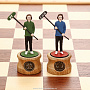 Шахматы деревянные "Репортеры", фотография 10. Интернет-магазин ЛАВКА ПОДАРКОВ