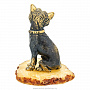 Статуэтка с янтарем "Собака Китайская Хохлатая", фотография 4. Интернет-магазин ЛАВКА ПОДАРКОВ