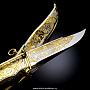 Нож сувенирный "Лев". Златоуст, фотография 4. Интернет-магазин ЛАВКА ПОДАРКОВ