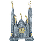 Часы настольные из натурального камня "Мечеть"