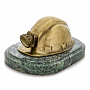 Бронзовая статуэтка "Шахтерская каска", фотография 5. Интернет-магазин ЛАВКА ПОДАРКОВ
