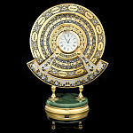 0024574 Златоуст ЧАСЫ "Вечность" на нефрите в П/У  