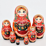 0015149/53-144 МАТРЕШКА "Глаша"7мест АР № 122