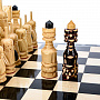 Шахматы деревянные в ларце "Резные", фотография 4. Интернет-магазин ЛАВКА ПОДАРКОВ