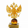 Письменный набор из янтаря "Герб России", фотография 3. Интернет-магазин ЛАВКА ПОДАРКОВ