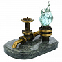 Бронзовая статуэтка "Российская газовая промышленность", фотография 3. Интернет-магазин ЛАВКА ПОДАРКОВ