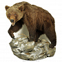 Чучело медведя (крепится к стене), фотография 1. Интернет-магазин ЛАВКА ПОДАРКОВ