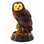 Скульптура из янтаря "Мудрая сова"
