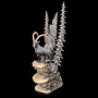 Скульптура из рога горного козла "Козерог", фотография 2. Интернет-магазин ЛАВКА ПОДАРКОВ