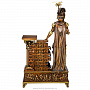 Деревянные резные часы "Римская империя". Высота 125 см, фотография 10. Интернет-магазин ЛАВКА ПОДАРКОВ
