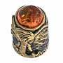 Наперсток с янтарем "Слон", фотография 1. Интернет-магазин ЛАВКА ПОДАРКОВ