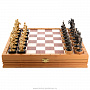 Шахматы деревянные с металлическими фигурами "Полтавская битва", фотография 4. Интернет-магазин ЛАВКА ПОДАРКОВ