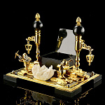 0038234  Златоуст КОМПОЗИЦИЯ СО ШКАТУЛКОЙ "ГНОМЫ"