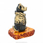 Статуэтка с янтарем "Собака Шарик", фотография 5. Интернет-магазин ЛАВКА ПОДАРКОВ