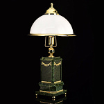 0058904/Ф Нат.камень Лампа настольная НЕФРИТОВАЯ