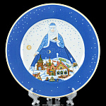 0019806/80.80790.00.1 ЛФЗ ТАРЕЛКА мелкая 265мм Европейская"Снежная история" ТН1