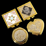 0036461/без эмали Златоуст ЗЕРКАЛО КАРМАННОЕ без Эмали В АСС.