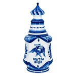 Штоф "Пасхальный". Гжель