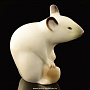 Статуэтка "Мышь с орехом сиамская" ЛФЗ	, фотография 4. Интернет-магазин ЛАВКА ПОДАРКОВ