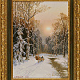 Картина «Мороз»  64х49 см, фотография 1. Интернет-магазин ЛАВКА ПОДАРКОВ