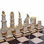 Шахматы с фигурами из фарфора "Нефтяные" 48х48 см, фотография 9. Интернет-магазин ЛАВКА ПОДАРКОВ